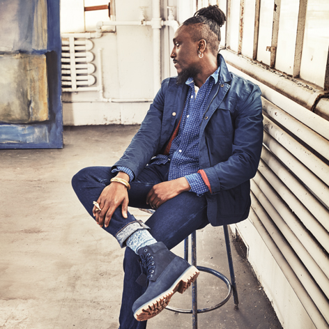 blazer with timberlands