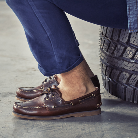 timberland icon classic 2 eye boat
